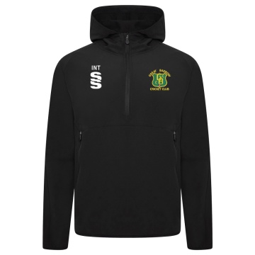 Women's/Junior - Dual Elite 1/4 Zip Hoody / Rain Jacket : Black