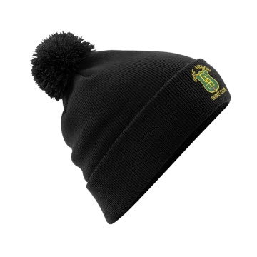 Original Pom Pom Beanie : Black